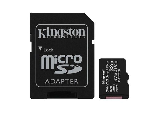 MEMORIJE KARTICE KINGSTON SDCS2/128GB/MICROSDXC/128GB/CLASS10 U1/100MB/S-10MB/S+ADAPTER